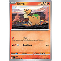 Numel 011/091 Scarlet and Violet Paldean Fates Common Pokemon Card NEAR MINT TCG
