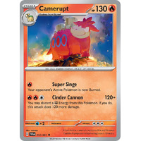 Camerupt 012/091 Scarlet and Violet Paldean Fates Uncommon Pokemon Card NEAR MINT TCG