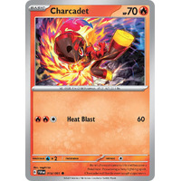 Charcadet 014/091 Scarlet and Violet Paldean Fates Common Pokemon Card NEAR MINT TCG