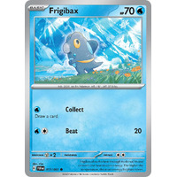 Frigibax 017/091 Scarlet and Violet Paldean Fates Common Pokemon Card NEAR MINT TCG