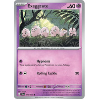 Exeggcute 023/091 Scarlet and Violet Paldean Fates Common Pokemon Card NEAR MINT TCG