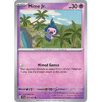 Mime Jr 031/091 Scarlet and Violet Paldean Fates Common Pokemon Card NEAR MINT TCG