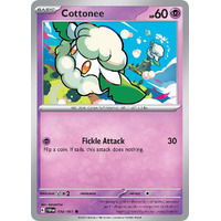 Cottonee 034/091 Scarlet and Violet Paldean Fates Common Pokemon Card NEAR MINT TCG