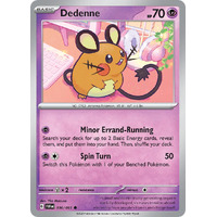 Dedenne 036/091 Scarlet and Violet Paldean Fates Common Pokemon Card NEAR MINT TCG