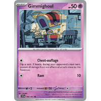 Gimmighoul 044/091 Scarlet and Violet Paldean Fates Common Pokemon Card NEAR MINT TCG