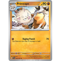 Primeape 046/091 Scarlet and Violet Paldean Fates Uncommon Pokemon Card NEAR MINT TCG
