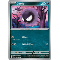 Gastly 055/091 Scarlet and Violet Paldean Fates Common Pokemon Card NEAR MINT TCG