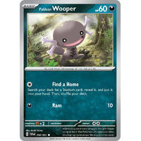 Paldean Wooper 058/091 Scarlet and Violet Paldean Fates Common Pokemon Card NEAR MINT TCG
