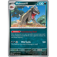 Mabosstiff 063/091 Scarlet and Violet Paldean Fates Holo Rare Pokemon Card NEAR MINT TCG