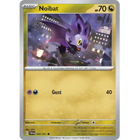 Noibat 068/091 Scarlet and Violet Paldean Fates Common Pokemon Card NEAR MINT TCG
