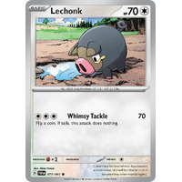 Lechonk 071/091 Scarlet and Violet Paldean Fates Common Pokemon Card NEAR MINT TCG