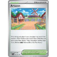 Artazon 076/091 Scarlet and Violet Paldean Fates Uncommon Supporter Pokemon Card NEAR MINT TCG
