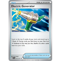 Electric Generator 079/091 Scarlet and Violet Paldean Fates Uncommon Supporter Pokemon Card NEAR MINT TCG