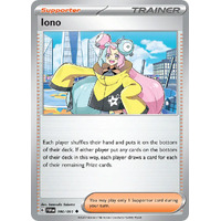 Iono 080/091 Scarlet and Violet Paldean Fates Uncommon Supporter Pokemon Card NEAR MINT TCG