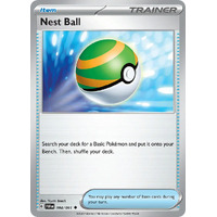 Nest Ball 084/091 Scarlet and Violet Paldean Fates Uncommon Supporter Pokemon Card NEAR MINT TCG