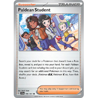 Paldean Student 086/091 Scarlet and Violet Paldean Fates Common Supporter Pokemon Card NEAR MINT TCG