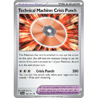 Technical Machine: Crisis Punch 090/091 Scarlet and Violet Paldean Fates Uncommon Supporter Pokemon Card NEAR MINT TCG