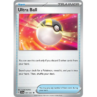 Ultra Ball 091/091 Scarlet and Violet Paldean Fates Uncommon Supporter Pokemon Card NEAR MINT TCG