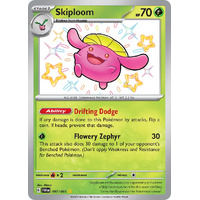 Skiploom 097/091 Scarlet and Violet Paldean Fates Holo Shiny Rare Pokemon Card NEAR MINT TCG