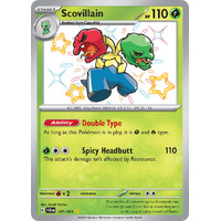 Scovillain 107/091 Scarlet and Violet Paldean Fates Holo Shiny Rare Pokemon Card NEAR MINT TCG