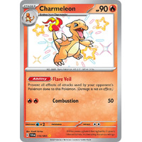 Charmeleon 110/091 Scarlet and Violet Paldean Fates Holo Shiny Rare Pokemon Card NEAR MINT TCG