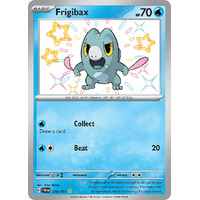 Frigibax 128/091 Scarlet and Violet Paldean Fates Holo Shiny Rare Pokemon Card NEAR MINT TCG