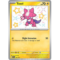 Toxel 140/091 Scarlet and Violet Paldean Fates Holo Shiny Rare Pokemon Card NEAR MINT TCG
