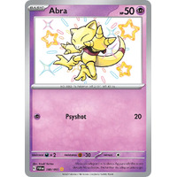 Abra 148/091 Scarlet and Violet Paldean Fates Holo Shiny Rare Pokemon Card NEAR MINT TCG