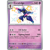Ceruledge 162/091 Scarlet and Violet Paldean Fates Holo Shiny Rare Pokemon Card NEAR MINT TCG