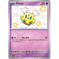 Flittle 164/091 Scarlet and Violet Paldean Fates Holo Shiny Rare Pokemon Card NEAR MINT TCG