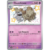 Houndstone 168/091 Scarlet and Violet Paldean Fates Holo Shiny Rare Pokemon Card NEAR MINT TCG