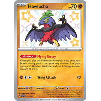 Hawlucha 175/091 Scarlet and Violet Paldean Fates Holo Shiny Rare Pokemon Card NEAR MINT TCG