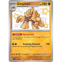 Garganacl 178/091 Scarlet and Violet Paldean Fates Holo Shiny Rare Pokemon Card NEAR MINT TCG