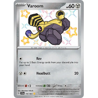 Varoom 192/091 Scarlet and Violet Paldean Fates Holo Shiny Rare Pokemon Card NEAR MINT TCG