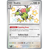 Dodrio 200/091 Scarlet and Violet Paldean Fates Holo Shiny Rare Pokemon Card NEAR MINT TCG
