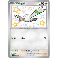 Wingull 203/091 Scarlet and Violet Paldean Fates Holo Shiny Rare Pokemon Card NEAR MINT TCG