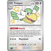 Pelipper 204/091 Scarlet and Violet Paldean Fates Holo Shiny Rare Pokemon Card NEAR MINT TCG