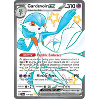 Gardevoir ex 217/091 Scarlet and Violet Paldean Fates Holo Shiny Ultra Rare Pokemon Card NEAR MINT TCG