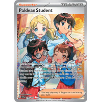 Paldean Student 230/091 Scarlet and Violet Paldean Fates Holo Illustration Rare Pokemon Card NEAR MINT TCG
