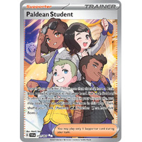 Paldean Student 231/091 Scarlet and Violet Paldean Fates Holo Illustration Rare Pokemon Card NEAR MINT TCG