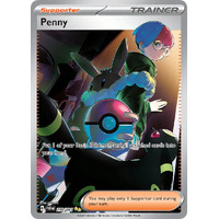 Penny 239/091 Scarlet and Violet Paldean Fates Holo Special Illustration Rare Pokemon Card NEAR MINT TCG