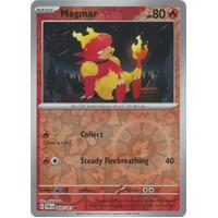 Magmar 009/091 Scarlet and Violet Paldean Fates Reverse Holo Common Pokemon Card NEAR MINT TCG