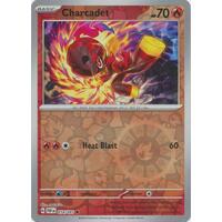 Charcadet 014/091 Scarlet and Violet Paldean Fates Reverse Holo Common Pokemon Card NEAR MINT TCG