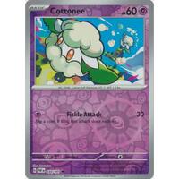 Cottonee 034/091 Scarlet and Violet Paldean Fates Reverse Holo Common Pokemon Card NEAR MINT TCG