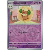 Whimsicott 035/091 Scarlet and Violet Paldean Fates Reverse Holo Uncommon Pokemon Card NEAR MINT TCG