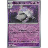Houndstone 043/091 Scarlet and Violet Paldean Fates Reverse Holo Rare Pokemon Card NEAR MINT TCG