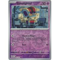 Gimmighoul 044/091 Scarlet and Violet Paldean Fates Reverse Holo Common Pokemon Card NEAR MINT TCG