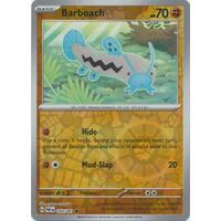 Barboach 050/091 Scarlet and Violet Paldean Fates Reverse Holo Common Pokemon Card NEAR MINT TCG