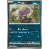 Paldean Wooper 058/091 Scarlet and Violet Paldean Fates Reverse Holo Common Pokemon Card NEAR MINT TCG