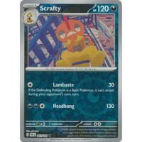 Scrafty 061/091 Scarlet and Violet Paldean Fates Reverse Holo Uncommon Pokemon Card NEAR MINT TCG